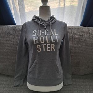 Hollister Women's So-Cal Gray Hoodie